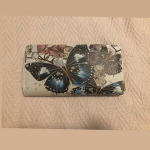Floral Butterfly Women's Wallet